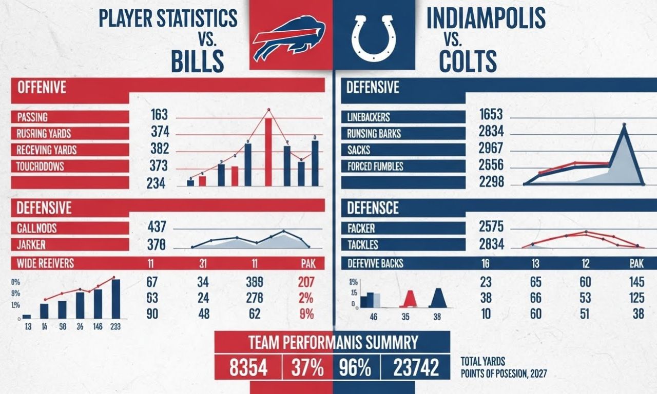 Buffalo Bills vs Colts Match Player Stats: Full Game Performance Analysis