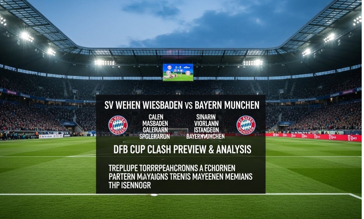 SV Wehen Wiesbaden vs Bayern Munich Lineups: DFB-Pokal Clash Preview & Analysis