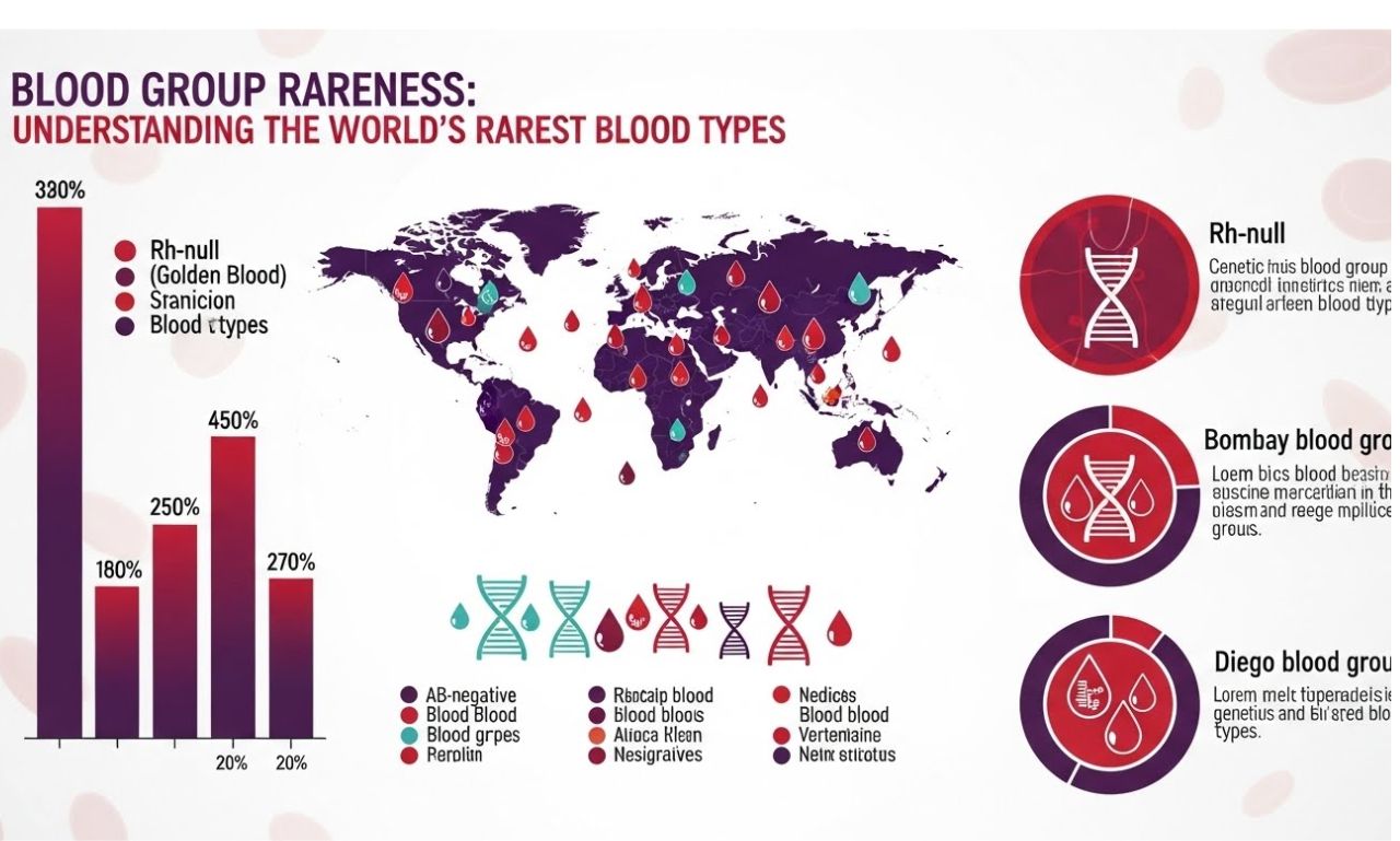 Blood Group Rareness: Understanding the World’s Rarest Blood Types
