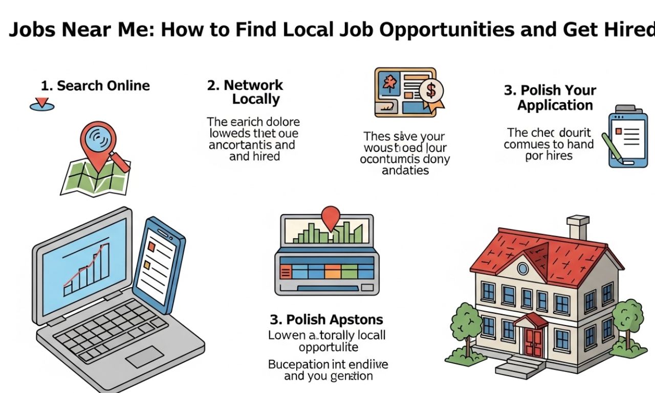 o find jobs near me,